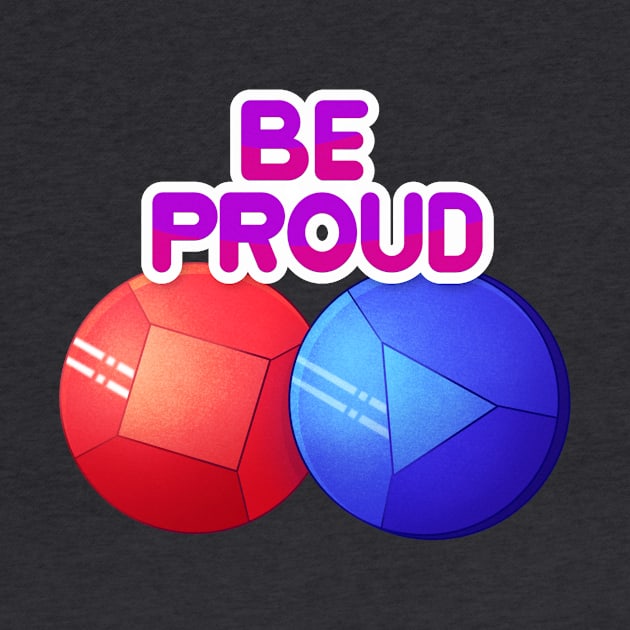 Be Proud, for pride 2019 by Wyrielle